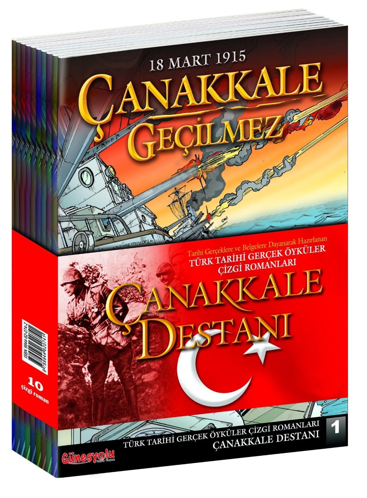 Çanakkale Destanı Set 1. Seri (1-10) (Suat Turgut) Fiyatı