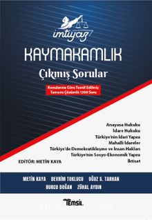 İmtiyaz Kaymakamlık Çıkmış Sorular - Kolektif