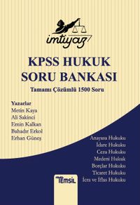 KPSS İmtiyaz Hukuk Soru Bankası