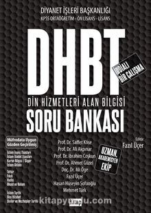DHBT Din Hizmetleri Alan Bilgisi Soru Bankası - Kolektif