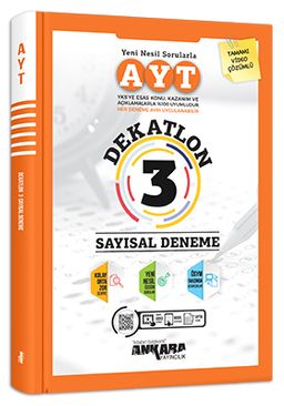 AYT Dekatlon 3 Sayısal Deneme