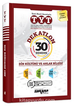 TYT Dekatlon Din Kültürü ve Ahlak Bilgisi 30 Deneme