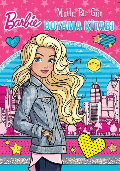 Barbie Mutlu Bir Gün Boyama Kitabı