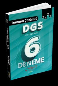 2021 DGS 6 Deneme Tamamı Çözümlü 
