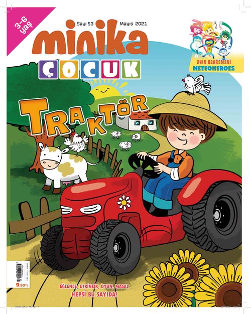 Minika Çocuk Aylık Çocuk Dergisi Sayı: 53 Mayıs 2021	