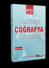 2021 KPSS Genel Kültür Coğrafya Son Kontrol Soru Bankası