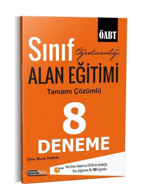 2021  ÖABT Sınıf Öğretmenliği Alan Eğitimi Tamamı Çözümlü 8 Deneme Sınavı