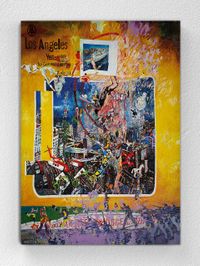 Full Frame pratiCanvas Tablo - Malcolm Morley - The Day of the Locust	(FF-PCŞ277)