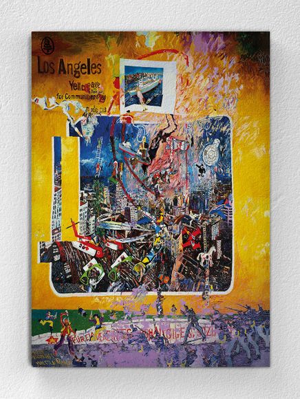 Full Frame pratiCanvas Tablo - Malcolm Morley - The Day of the Locust	(FF-PCŞ277)