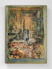 Full Frame pratiCanvas Tablo - Alberto Giacometti - The Artist's Mother(FF-PCŞ177)