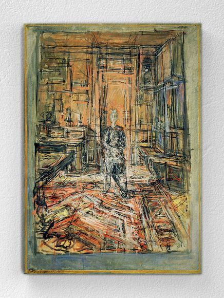 Full Frame pratiCanvas Tablo - Alberto Giacometti - The Artist's Mother(FF-PCŞ177)