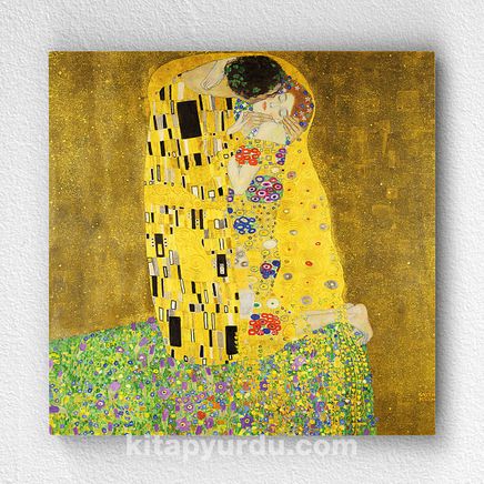Full Frame pratiCanvas Tablo - Gustav Klimt - The Kiss	(FF-PCŞ337)