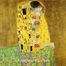 Full Frame pratiCanvas Tablo - Gustav Klimt - The Kiss	(FF-PCŞ337)</span>