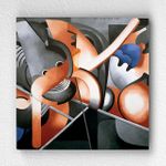 Full Frame pratiCanvas Tablo - Francis Picabia - This Has to Do with Me (FF-PCŞ230)