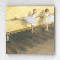 Full Frame pratiCanvas Tablo - Edgar degas - Degas'ın Balerinleri (FF-PCŞ215)