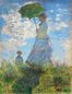 Full Frame pratiCanvas Tablo - Claude Monet - Woman with a Parasol (1875) Madame Monet and Her Son (FF-PCŞ205)</span>