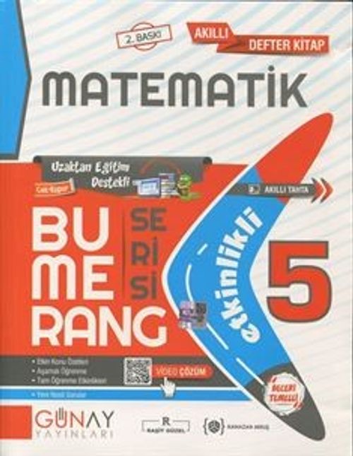 Bumerang Serisi - 5. Sınıf Etkinlikli Matematik Soru Bankası