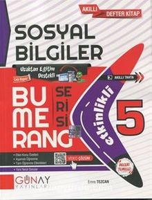 Bumerang Serisi - 5. Sınıf Etkinlikli Sosyal Bilgiler Soru Bankası - Emre Tezcan