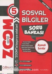 Zoom Serisi - 5. Sınıf Sosyal Bilgiler Soru Bankası - Fatih Uğurlu