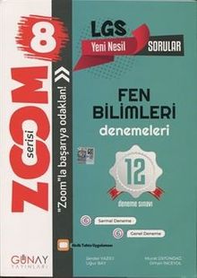 8. Sınıf LGS Fen Bilimleri 12'li Branş Denemeleri