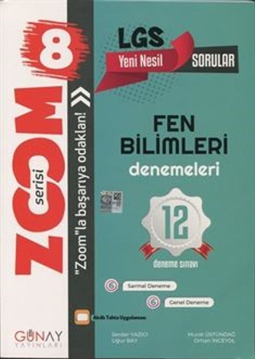 8. Sınıf LGS Fen Bilimleri 12'li Branş Denemeleri