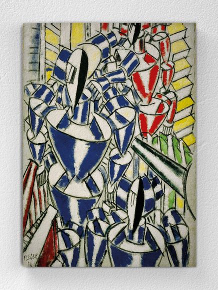 Full Frame pratiCanvas Tablo - Fernand Léger - Exit the Ballets Russes (FF-PCŞ227)