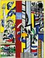 Full Frame pratiCanvas Tablo - Fernand Léger - Study for Cinematic Mural, Study II (FF-PCŞ228)</span>