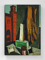 Full Frame pratiCanvas Tablo - Giorgio de Chirico - The Amusements of a Young Girl	(FF-PCŞ236)