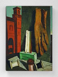 Full Frame pratiCanvas Tablo - Giorgio de Chirico - The Amusements of a Young Girl	(FF-PCŞ236)