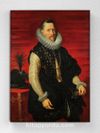 Full Frame pratiCanvas Tablo - Peter Paul Rubens - Portrait of the Archduke Albert (FF-PCŞ304)