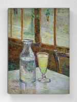 Full Frame pratiCanvas Tablo - Vincent Van Gogh - Wine And Absinthe (FF-PCŞ180)