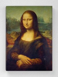Full Frame pratiCanvas Tablo - Mona Lisa - Leonardo da Vinci (FF-PCŞ280)