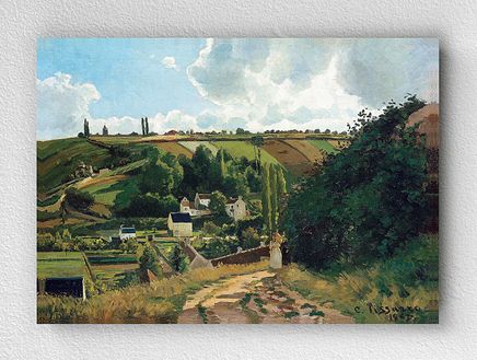 Full Frame pratiCanvas Tablo - Camille Pissarro - Jalais Hill, Pontoise	(FF-PCŞ188)