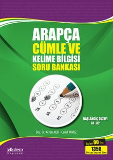 Arapça Cümle ve Kelime Bilgisi Soru Bankası 