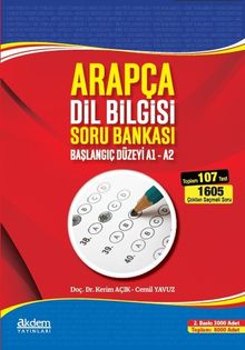 Arapça Dil Bilgisi Soru Bankası & Başlangıç Düzeyi A1-A2
