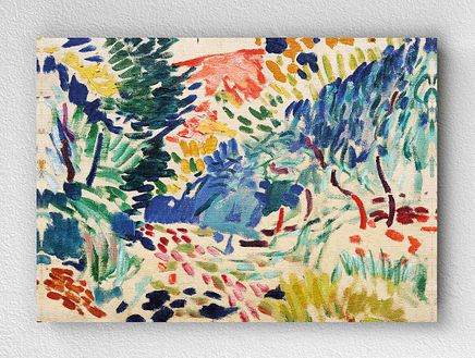 Full Frame pratiCanvas Tablo - Henri Matisse - Landscape at Collioure (FF-PCŞ246)