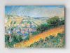 Full Frame pratiCanvas Tablo - Claude Monet - Vue de V&eacute;theuil (FF-PCŞ204)