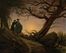 Full Frame pratiCanvas Tablo - Caspar David Friedrich - Two Men Contemplating the Moon (FF-PCŞ192)</span>