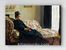 Full Frame pratiCanvas Tablo - Claude Monet - Meditation, Mrs. Monet Sitting on a Sofa (FF-PCŞ201)
