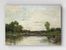 Full Frame pratiCanvas Tablo - Charles-François Daubigny - View on the Oise (FF-PCŞ195)
