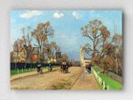 Full Frame pratiCanvas Tablo - Camille Pissarro - The Avenue, Sydenham (FF-PCŞ190)
