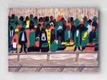 Full Frame pratiCanvas Tablo - Jacob Lawrence And the migrants kept coming (FF-PCŞ254)