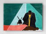 Full Frame pratiCanvas Tablo - Jacob Lawrence Among One Of The Last Groups To Leave The South Was The Negro Professional Who Was Forced  To Follw His Clientele To Make A Livig (FF-PCŞ253)