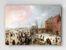 Full Frame pratiCanvas Tablo - Hendrick Avercamp - A Scene on the Ice near a Town (FF-PCŞ244)