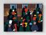 Full Frame pratiCanvas Tablo - Jacob Lawrence The Railroad Stations Were At Times So Over-packed With People Leaving That Special Guards Had To Be Called İn To Keep Order (FF-PCŞ259)