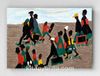 Full Frame pratiCanvas Tablo - Jacob Lawrence The Migrants Arrived İn Great Numbers (FF-PCŞ257)