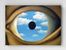 Full Frame pratiCanvas Tablo - René Magritte - The False Mirror (FF-PCŞ314)
