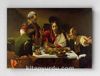 Full Frame pratiCanvas Tablo - Michelangelo Merisi da Caravaggio - The Supper at Emmaus (FF-PCŞ281)