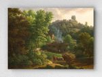 Full Frame pratiCanvas Tablo - François-Xavier Fabre - Italian Landscape	(FF-PCŞ270)