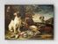 Full Frame pratiCanvas Tablo - David de Coninck - Dead Birds and Game with Gun Dogs and a Little Owl (FF-PCŞ209)